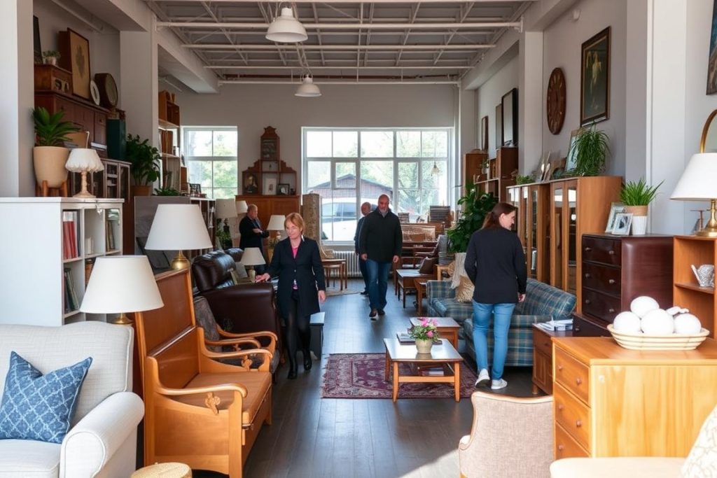 Secondhand-butik för möbler i Göteborg